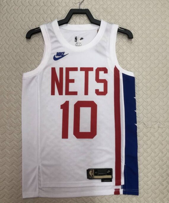 Ben Simmons Basketball Jersey #10 Brooklyn Nets 2023 White Classic Edition