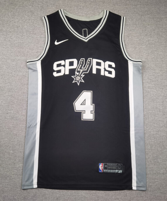 De’Aaron Fox Basketball #4 Jersey San Antonio Spurs 2025