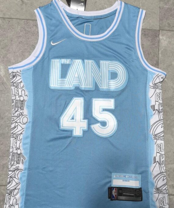 Donovan Mitchell Basketball #45 Jersey Cavaliers The city