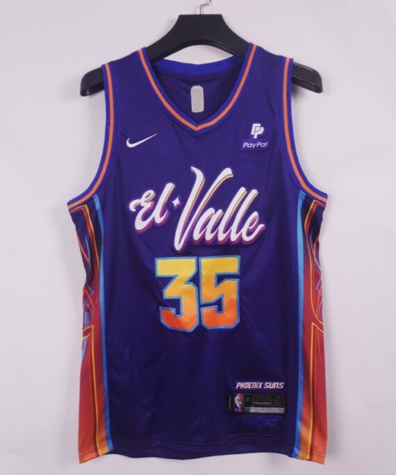 Kevin Durant Basketball #35 Jersey Suns The City 2024