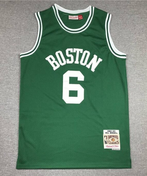 Basketball Jersey #6 Boston Celtics Classic Edition Green