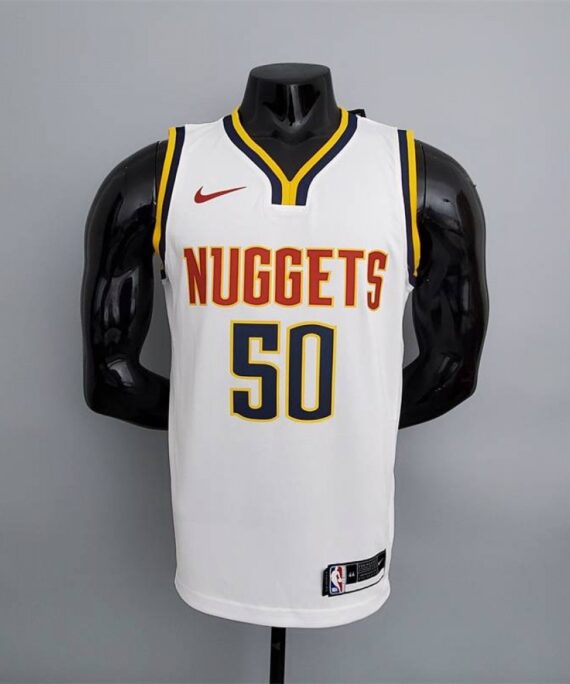 Aaron Gordon Basketball Jersey#50 Denver Nuggets White Limited Edition