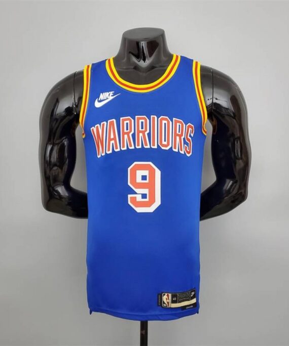 Andre Iguodala Basketball Jersey #9 Golden State Warriors 75th Anniversary Edition Classic Edition Blue
