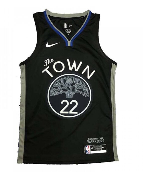 Andrew Wiggins Basketball Jersey #22 Golden State Warriors 2020 Black