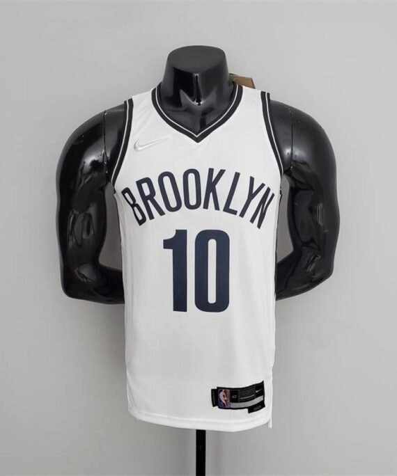 Ben Simmons Basketball Jersey #10 Brooklyn Nets 75th Anniversary Edition White