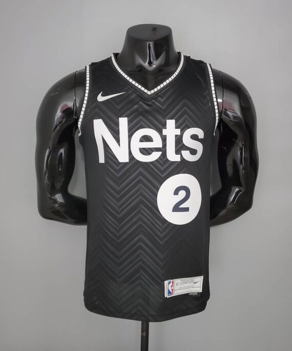 Blake Griffin Basketball Jersey #2 Brooklyn Nets 2021 Earned Edition Black