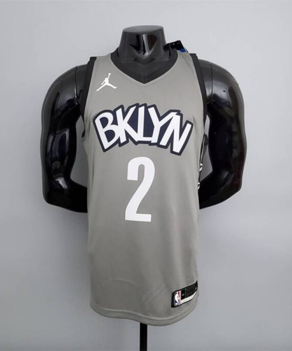Blake Griffin Basketball Jersey #2 Brooklyn Nets Flyers Gray