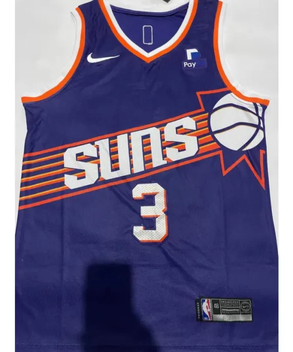 Bradley Beal Basketball Jersey #3 Phoenix Suns 2024 Purple