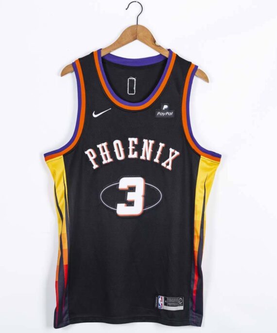 Chris Paul Basketball Jersey #3 Phoenix Suns 2022 75th Anniversary Edition Black