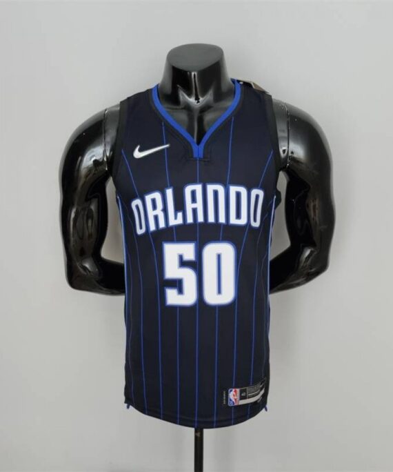 Cole Anthony Basketball Jersey #50 Orlando Magic 75th Anniversary Edition Black