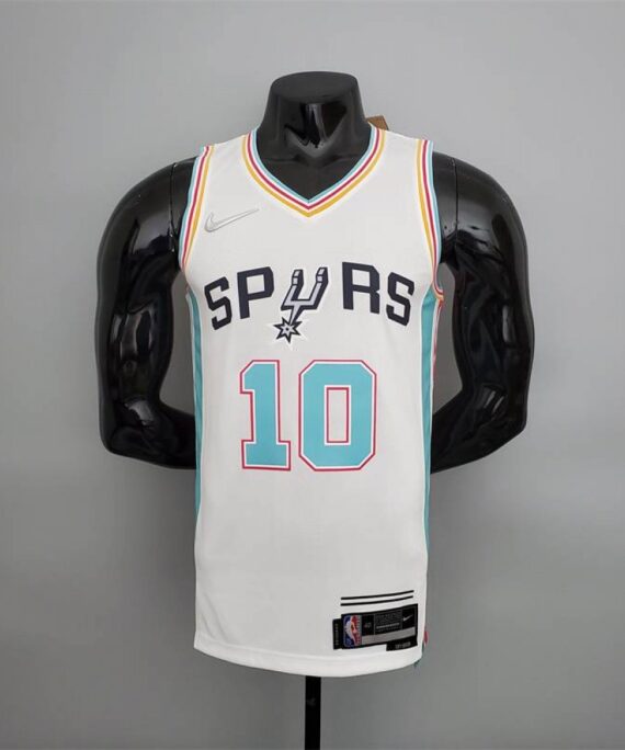 DeMar DeRozan Basketball Jersey #10 San Antonio Spurs 2022 City Edition White