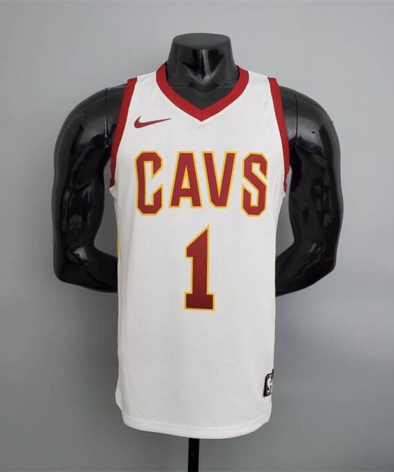 Derrick Rose Basketball Jersey #1 Cleveland Cavaliers White