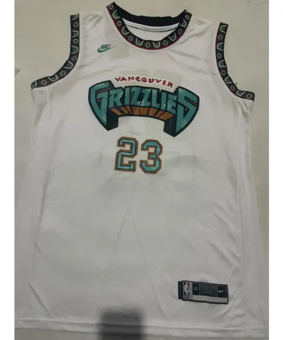 Derrick Rose Basketball Jersey #23 Memphis Grizzlies White