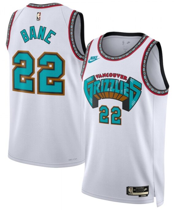 Desmond Bane Basketball Jersey #22 Memphis Grizzlies 2025 White