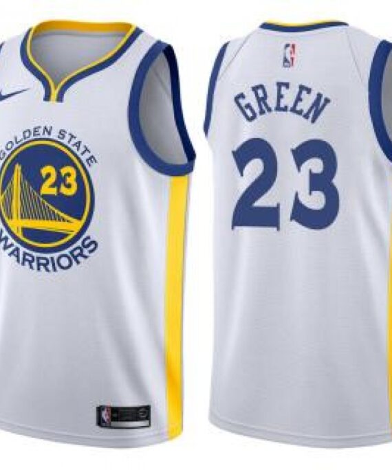 Draymond Green Basketball #23 Jersey Golden State Warriors 17/18 White Association Edition