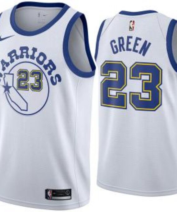 Draymond Green Basketball #23 Jersey Golden State Warriors 18/19 White Classic Edition
