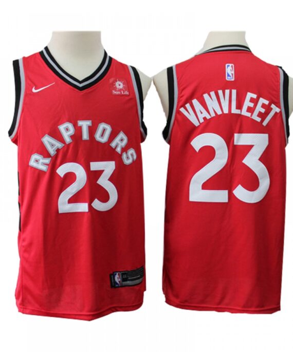 Fred VanVleet Basketball #23 Jersey Toronto Raptors Red New Edition