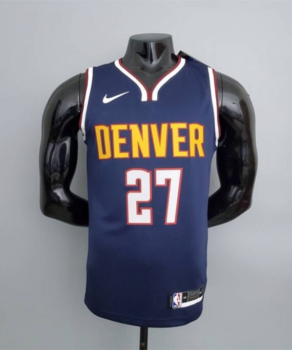 Jamal Murray 27 Denver Nuggets Navy Blue