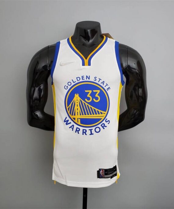 James Wiseman Basketball Jersey #33 Golden State Warriors 75th Anniversary Edition White