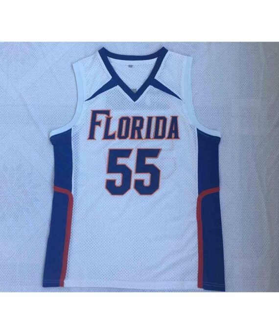 Jason Williams Basketball Jersey #55 University of Florida White
