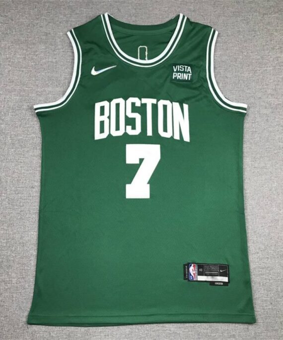 Jaylen Brown Basketball Jersey #7 Boston Celtics Green