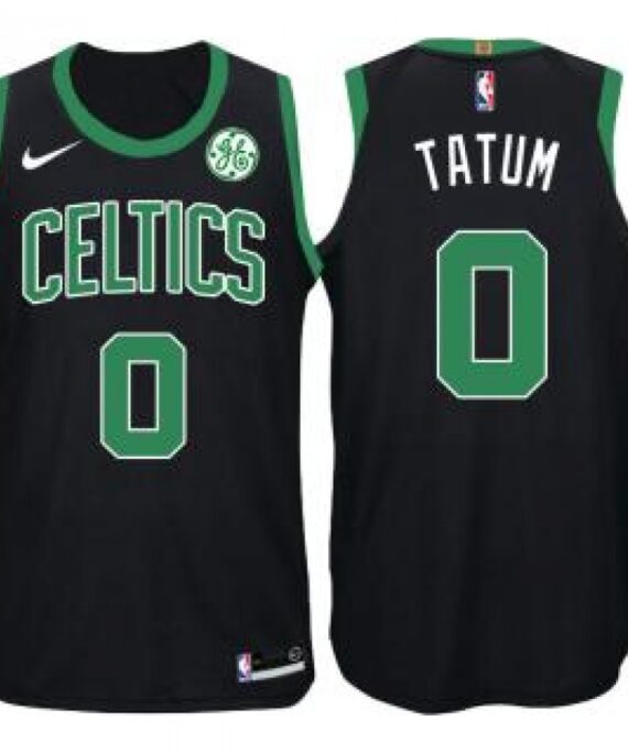 Jayson Tatum Basketball Jersey #0 Boston Celtics 17/18 Black