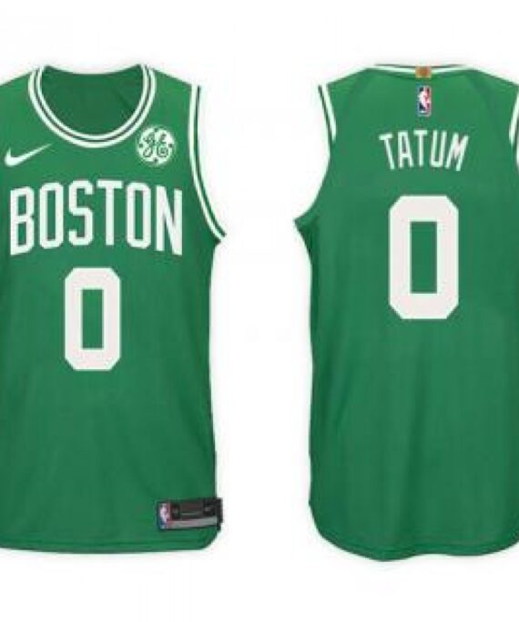 Jayson Tatum Basketball #0 Jersey Boston Celtics 17/18 Green