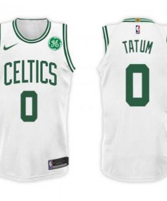 Jayson Tatum Basketball Jersey #0 Boston Celtics 17/18 White