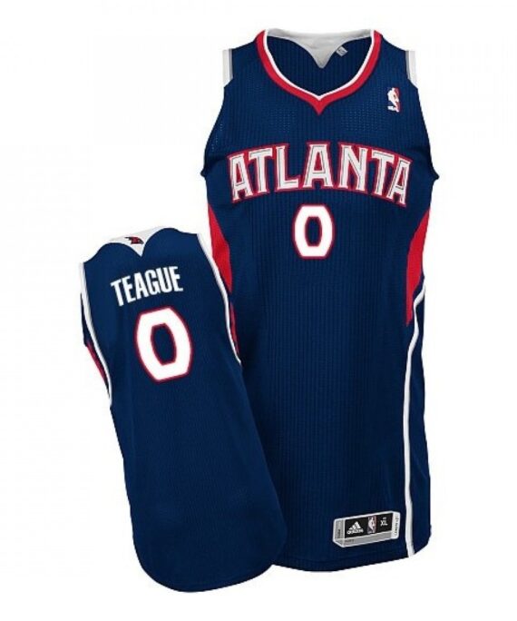 Jeff Teague Basketball Jersey #0 Atlanta Hawks Blue
