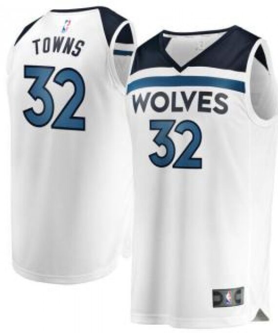 Karl-Anthony Towns Basketball Jersey #32 Minnesota Timberwolves 17/18 White Association