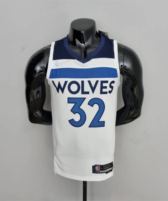 Karl-Anthony Towns Basketball Jersey #32 Minnesota Timberwolves 75th Anniversary Edition White