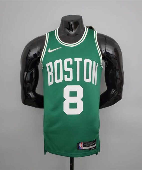 Kemba Walker Basketball Jersey #8 Boston Celtics 75 Anniversary Green