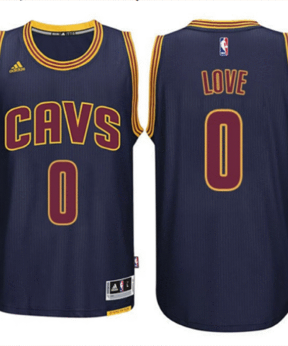 Kevin Love Basketball Jersey #0 Cleveland Cavaliers Blue