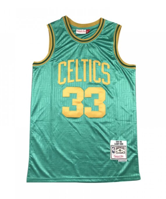 Larry Bird Basketball #33 Jersey Boston Celtics Green Mouse Limited Edition