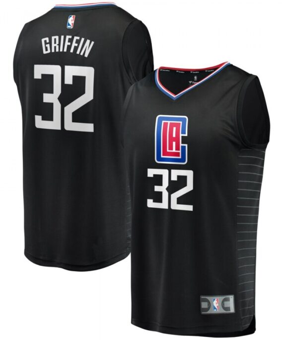 Blake Griffin Basketball Jersey #32 Los Angeles Clippers 18/19 Black Statement