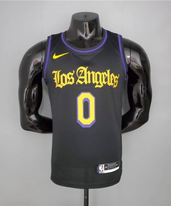 Nick Young Basketball Jersey #0 Los Angeles Lakers Latin Black