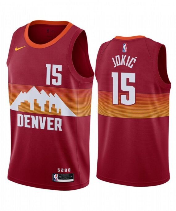 Nikola Jokić Basketball Jersey #15 Denver Nuggets 2021 City Edition