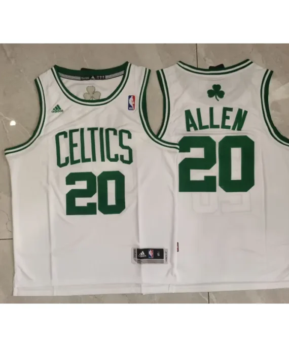 Ray Allen Basketball Jersey #20 Boston Celtics White