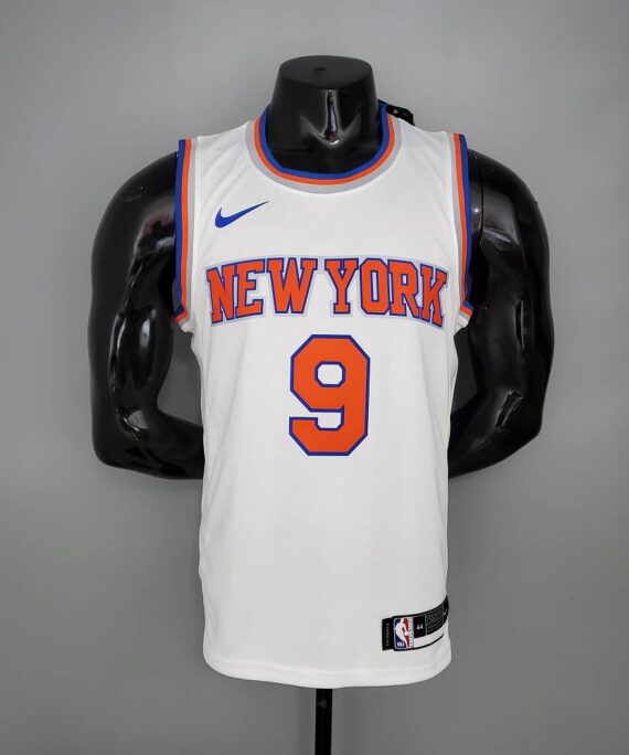 RJ Barrett Basketball Jersey #9 New York Knicks 2021 White
