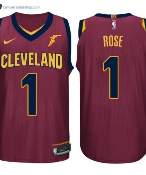 Derrick Rose Basketball Jersey #1 Cleveland Cavaliers 17/18 Red