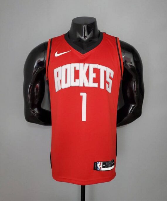 Tracy McGrady Basketball Jersey #1 Houston Rockets 2021 Red