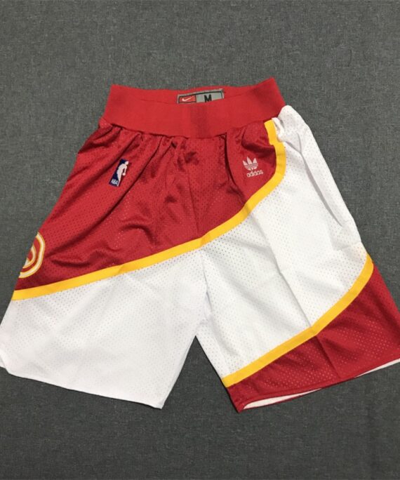 Atlanta Hawks Red/White Shorts