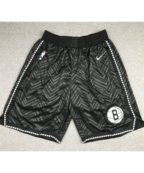 Brooklyn Nets Earned Edition Black Shorts