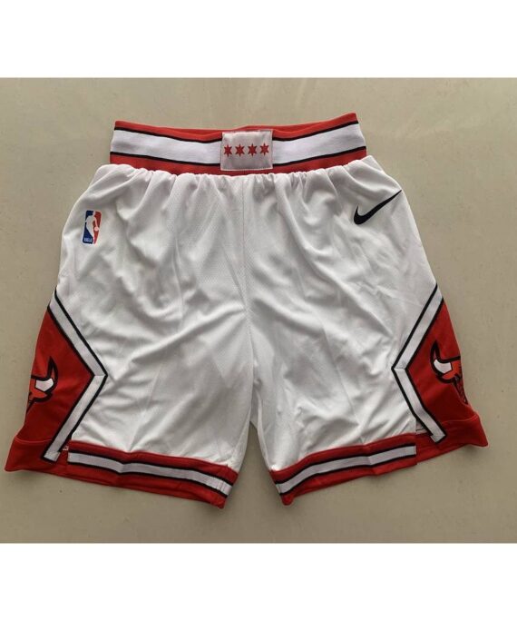 Chicago Bulls Shorts White
