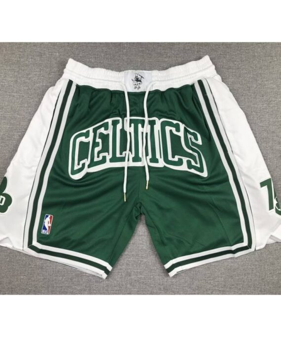 Boston Celtics City Edition Green Pocket Shorts