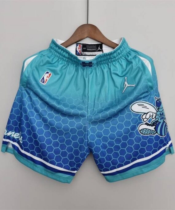 Charlotte Hornets 2022 City Edition Light Blue Pocket Shorts