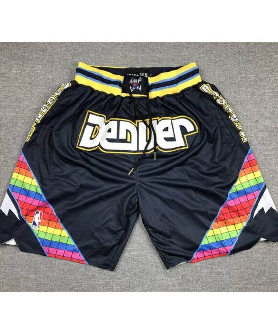 Denver Nuggets City Edition Dark Blue Pocket Shorts