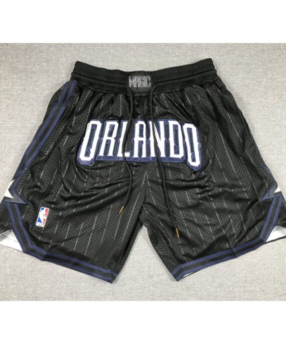 Orlando Magic 2023 City Edition Black Pocket Shorts