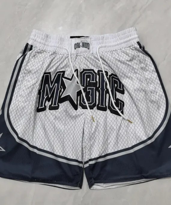 Orlando Magic 2025 White City Edition Pocket Shorts