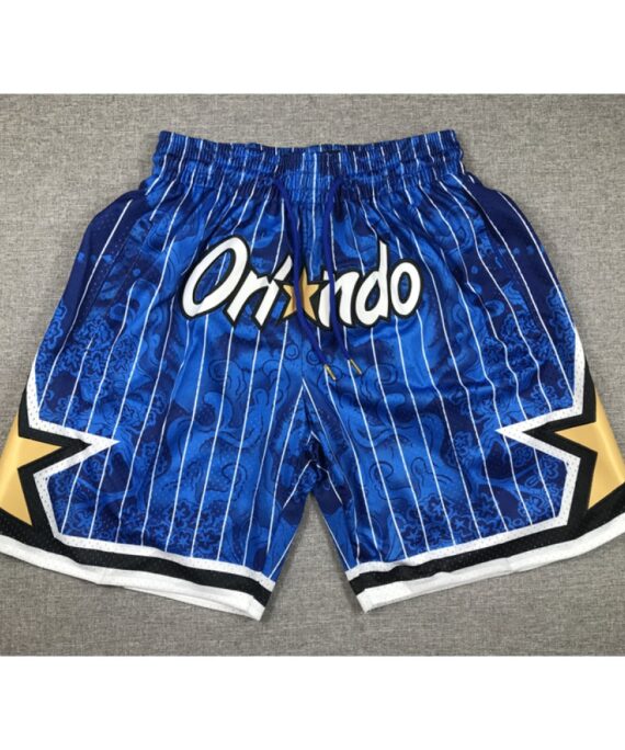 Orlando Magic Blue Tiger Edition Pocket Shorts